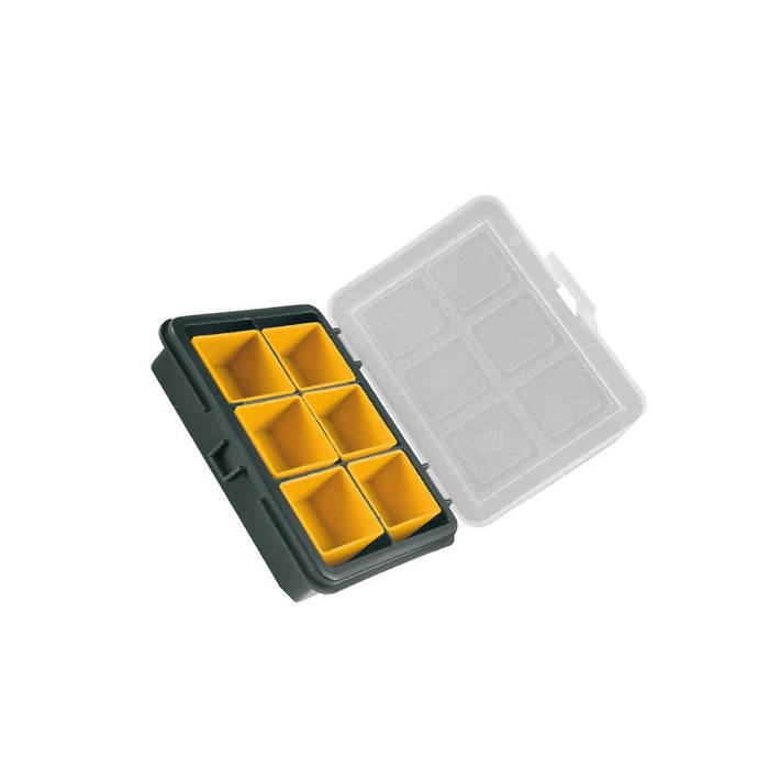 Storage box with 6 detachable partitions l120*p100*h28