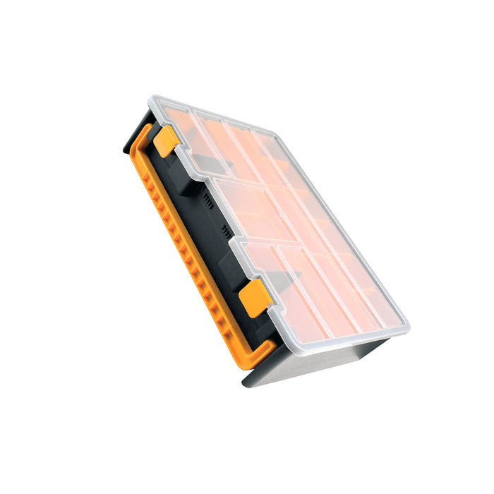 Plastic storage boxes with transparent lid and matching boxes 443*317*107 mm