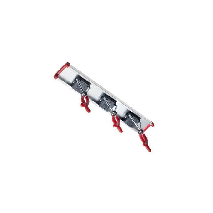 Tool holder 3 clamps, 0.5 m rail