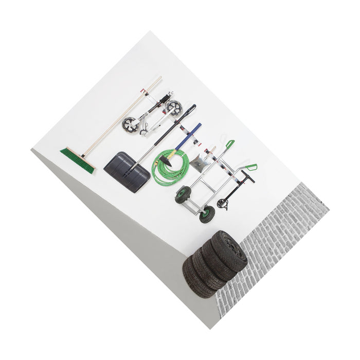 Tool holder 5 clamps, 0.75 m rail