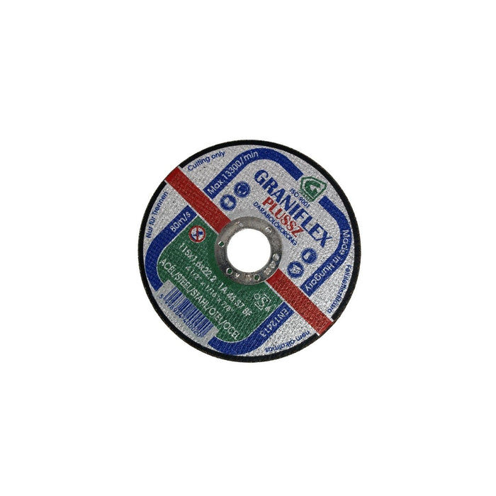 Cutting disc for granitflex plus steel 125x1x22.23 mm