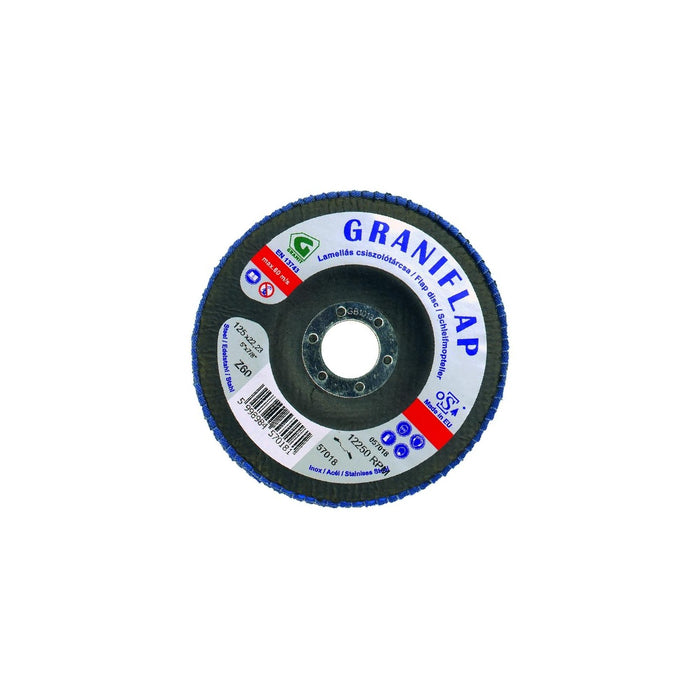 Graniflip lamellar disc with zirconium granules 115x22.23 z40