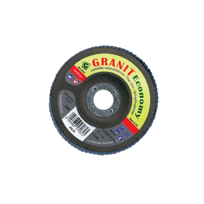Lamellar disc granite economy granulatie z120 115x22.23 mm
