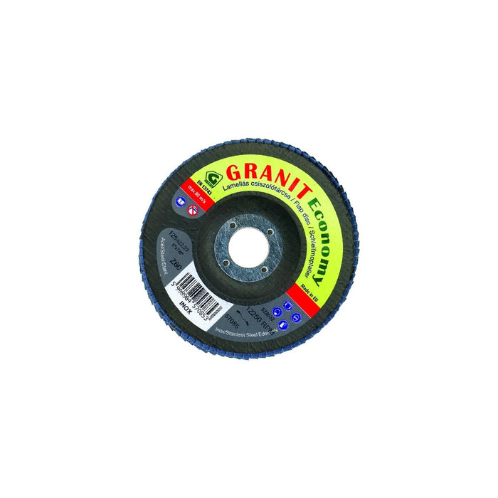 Granite economy lamellar disc granulation z60 180x22.23 mm