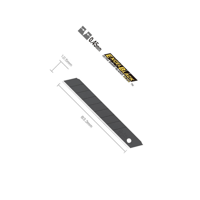 12.5 mm blades model xmt-1, 10 pcs/set
