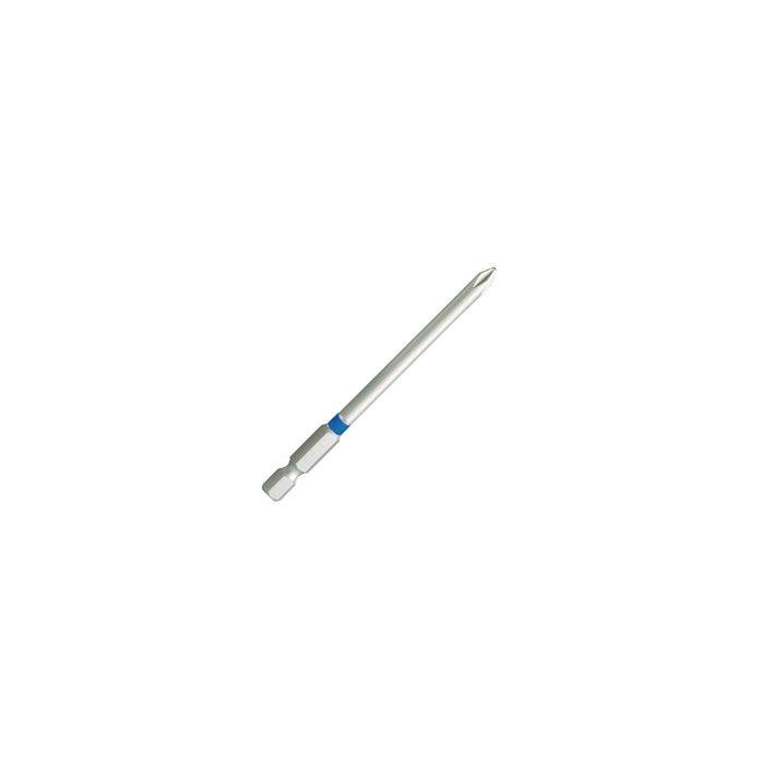 Bit marked 1/4" l25 mm pozidriv no. 1 set of 3 pieces