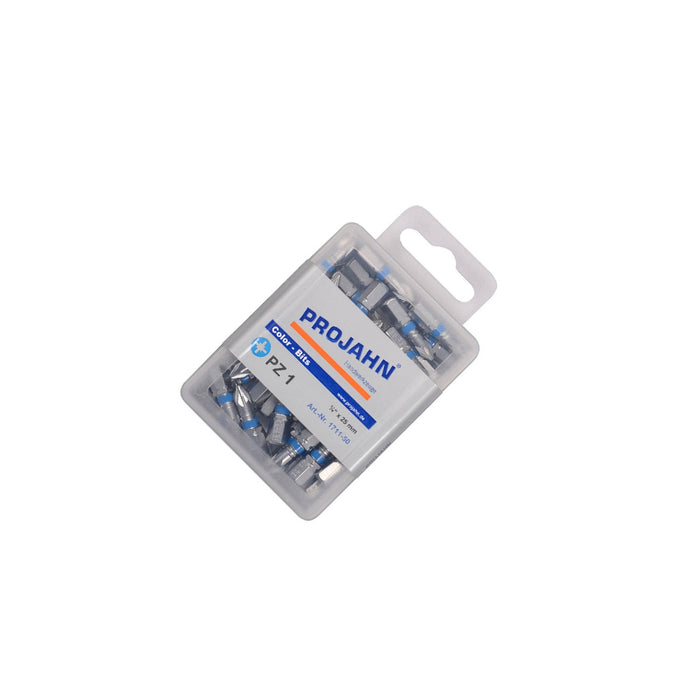 Set of bits 1/4" pozidriv no.1; 50 pcs 25 mm
