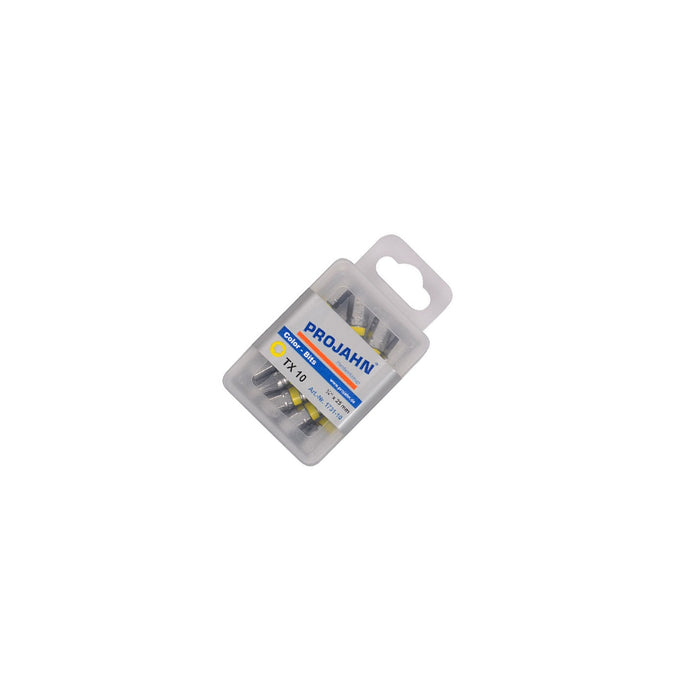 1/4" tx bit set, t27; 10 pcs 25 mm