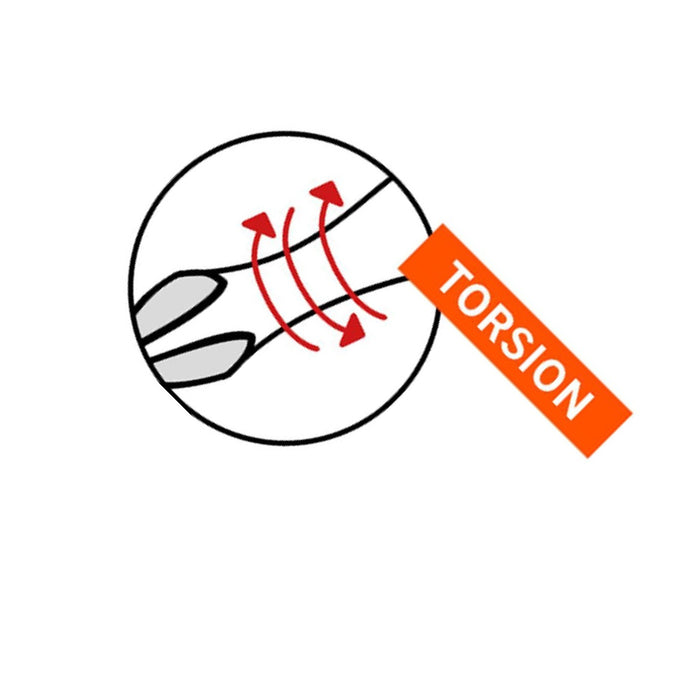 Diamond particle layer bit "star bits"1/4" l25 mm philips no. 2 set of 10 pieces