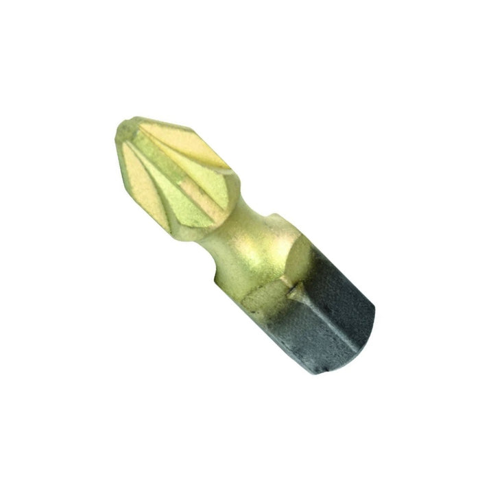 Diamond particle layer bit "star bits"1/4" l25 mm pozidrive no. 3 set of 10 pieces