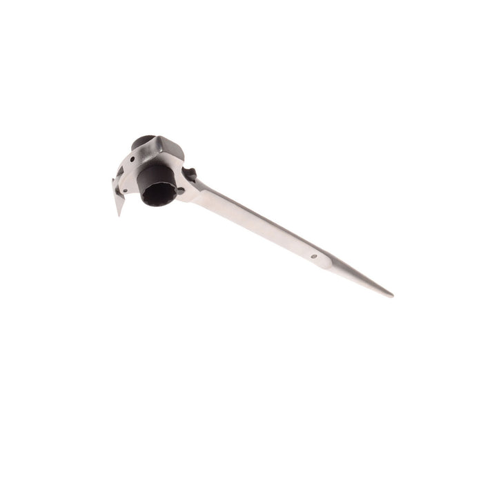 4-in-1 construction wrench with hammer and nailing tool, 17 and 19 mm