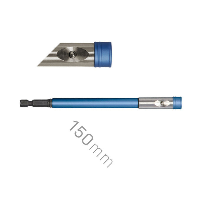 1/4" outer hex rod holder, magnetic, 150 mm