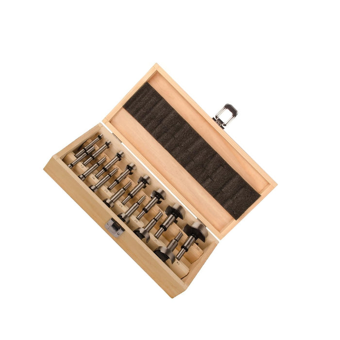 Forstner eco drill bit set, 10-50 mm, 15 pcs