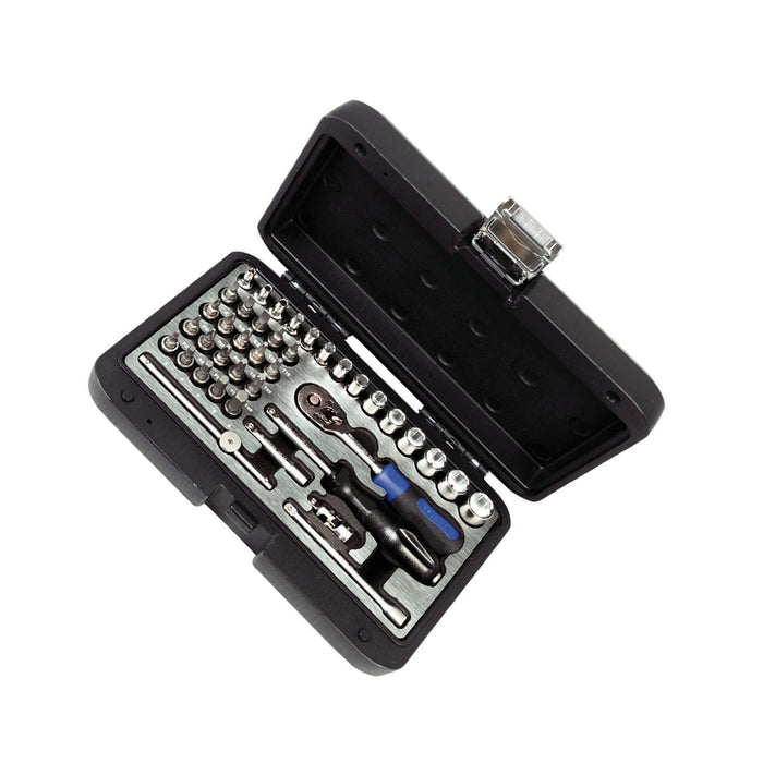 1/4" socket wrench kit, 40 pieces