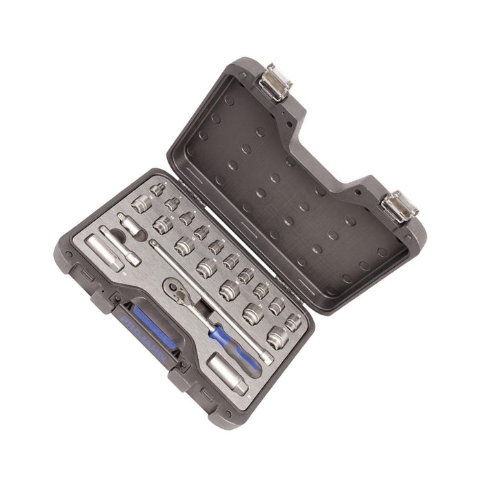 3/8" socket wrench kit, 23 pieces