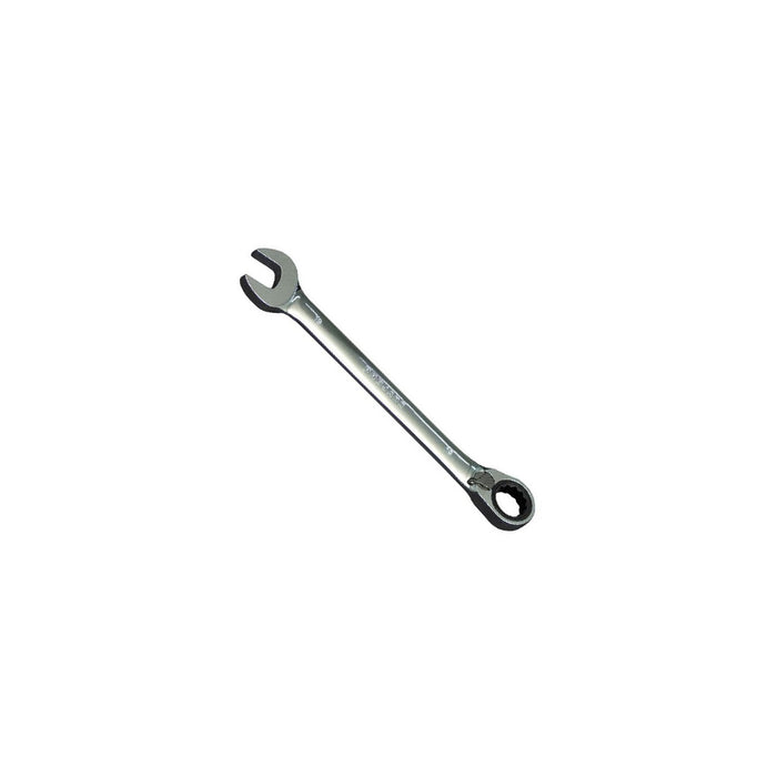 Combination wrench with 27mm reversible ratchet
