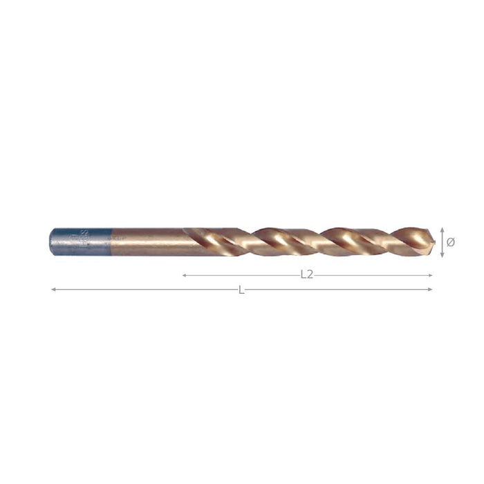 PROFESSIONAL short twist drill bit with straight shank 1.0mm PRO.295010