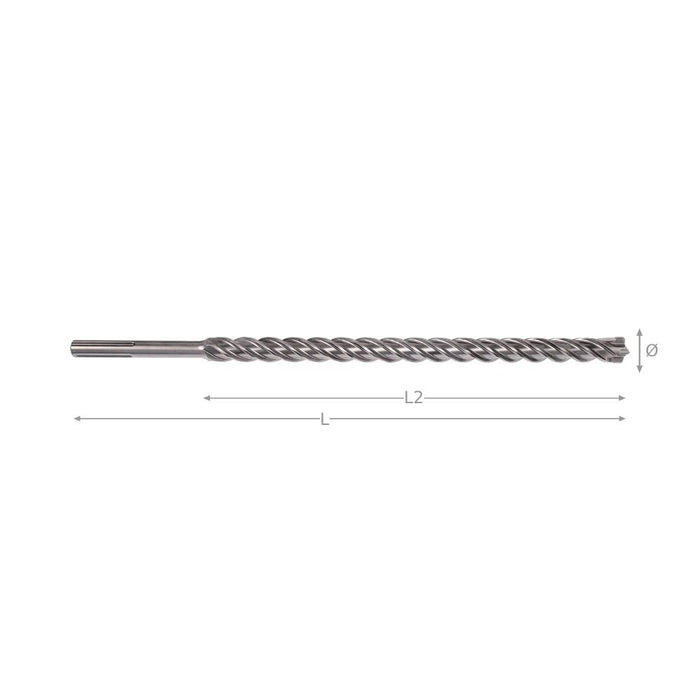 ROCKET 5 hammer drill bit SDS-max 24x320mm PRO.824320