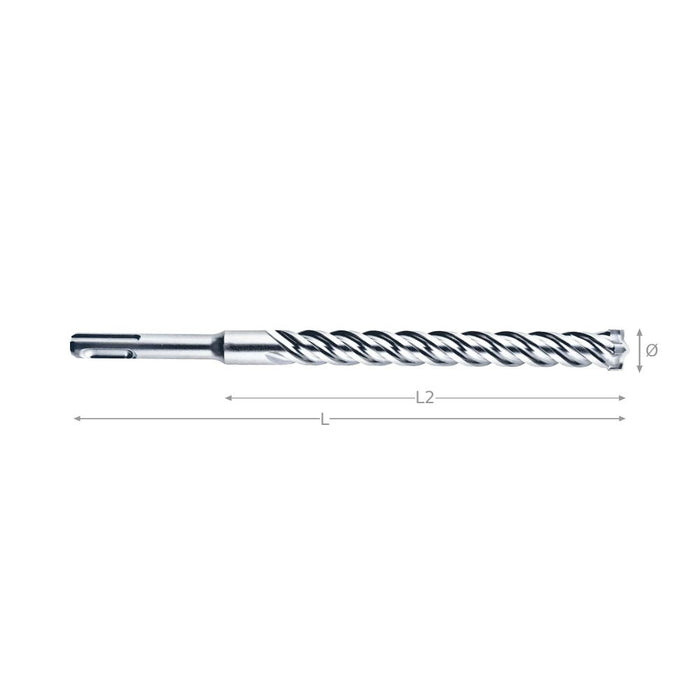 ROCKET 7 hammer drill bit SDS-plus 12x1000mm PRO.831210008