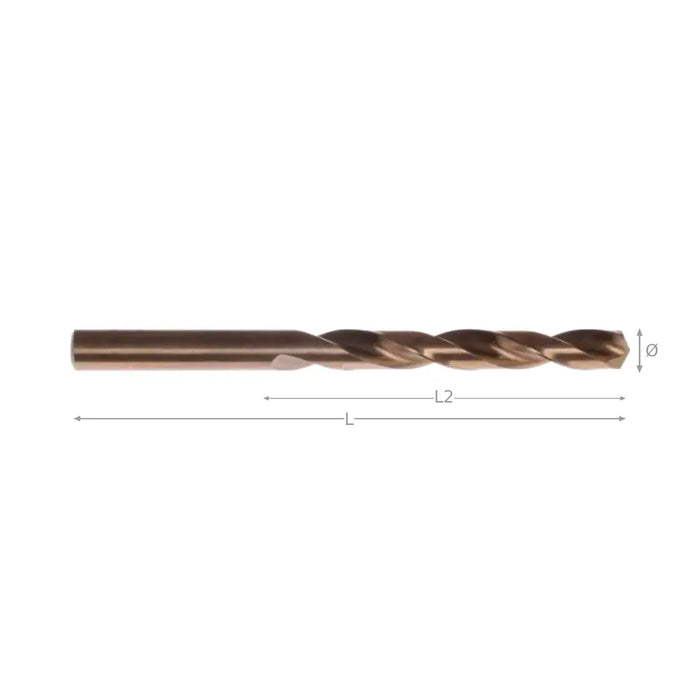 Short twist drill bit with straight shank 9x125mm PRO.255090